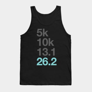 Marathon Runners 5K 10K 131 262 Marathoner Tank Top